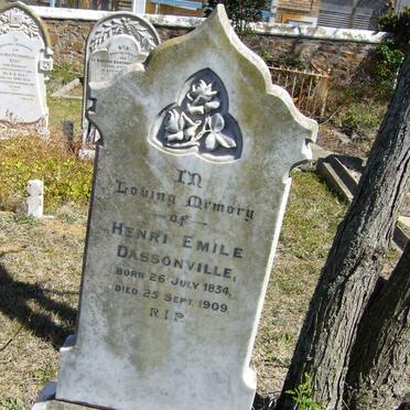 DASSONVILLE Henri Emile 1834-1909