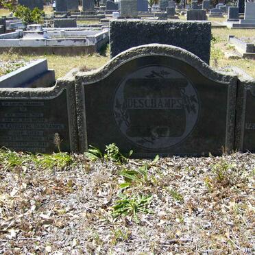 DESCHAMPS Francois Augustus 1878-1952 &amp; Lilian Catherine GATES 1880-1944