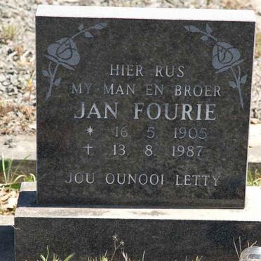 FOURIE Jan 1905-1987