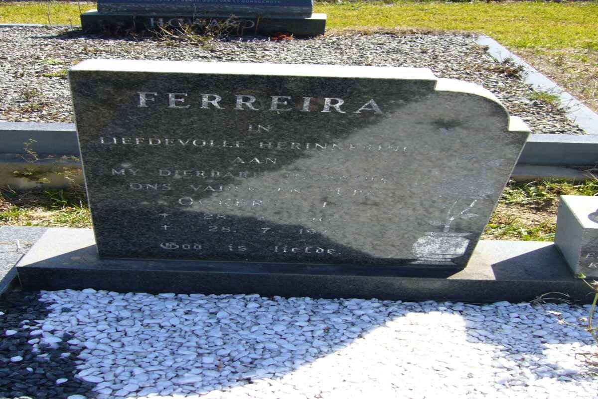FERREIRA Ockert 1904-1978