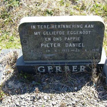 GERBER Pieter Daniel 1935-1978