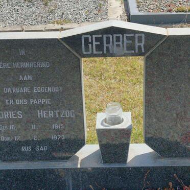 GERBER Andries Hertzog 1915-1973
