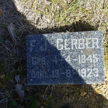 GERBER F.J. 1845-1923
