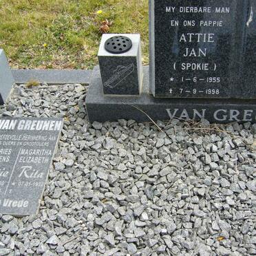 GREUNEN Andries Lourens, van 1930-2003 &amp; Magaritha Elizabeth 1932- :: VAN GREUNEN Attie Jan 1955-1998