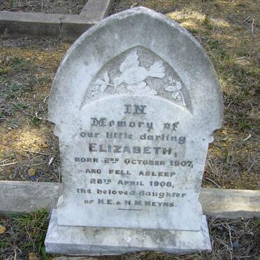 HEYNS Elizabeth 1907-1908