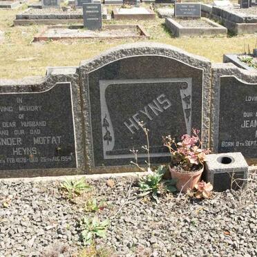 HEYNS Alexander Moffat 1878-1954 &amp; Jean RUSSEL 1882-1973