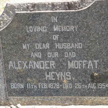 HEYNS Alexander Moffat 1878-1954