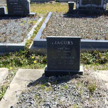 JACOBS Jan Hendrik 1906-1978