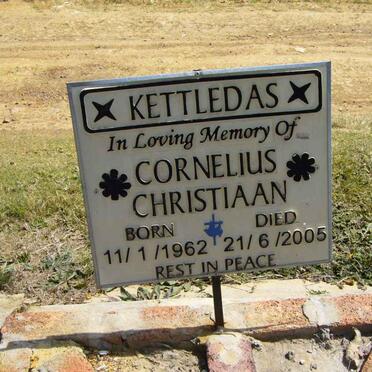 KETTLEDAS Cornelius Sebastiaan 1962-2005
