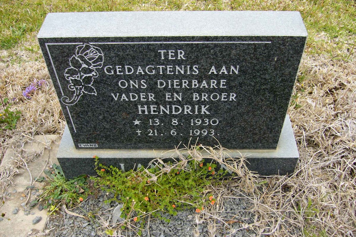LANDMAN Hendrik 1930-1993