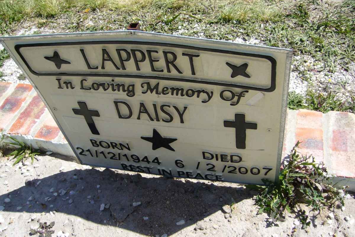 LAPPERT Daisy 1944-2007