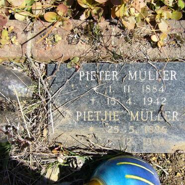 MüLLER Pieter 1884-1942 :: MüLLER Pietjie 1896-1989