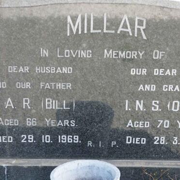 MILLAR W.A.R. -1969  &amp; I.N.S. -1982