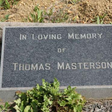 MASTERSON Thomas