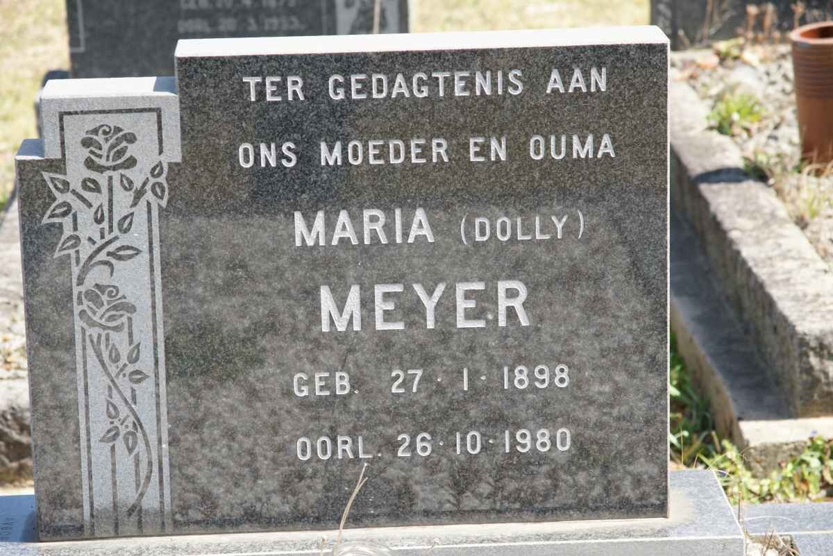 MEYER Maria 1898-1980