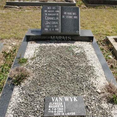 MARAIS Cornelia Jacoba 1911-1996 :: VAN WYK Elfreda 1944-2002