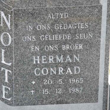 NOLTE Herman Conrad 1965-1987