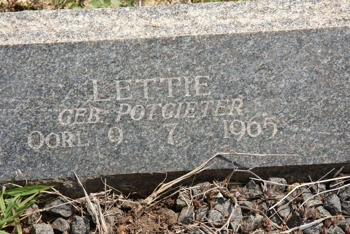 POTGIETER Lettie -1965