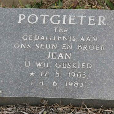 POTGIETER Jean 1963-1983