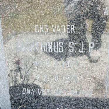 ROOYEN Marthinus S.J.P., van 1905-1978 &amp; Johanna