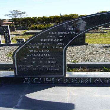 SCHOEMAN Willem Jacobus 1918-1993