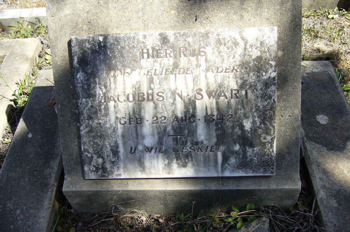 SWART Jacobus N. 1842-