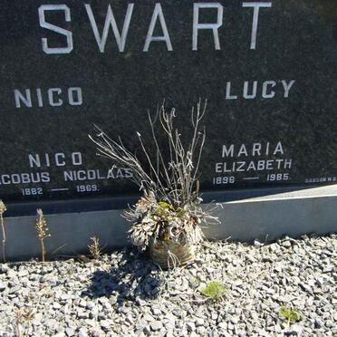 SWART Johannes Nicolaas 1882-1969 &amp; Maria Elizabeth 1896-1985