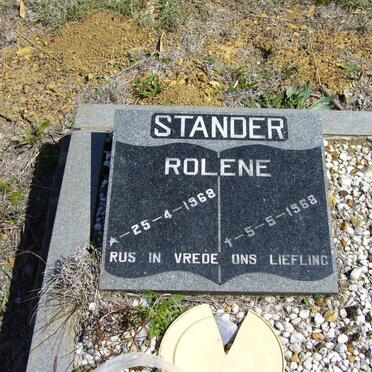 STANDER Rolene 1968-1968