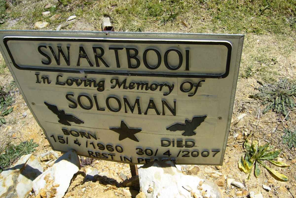 SWARTBOOI Solomon 1960-2007
