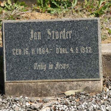 STOEDER Jan 1864-1952