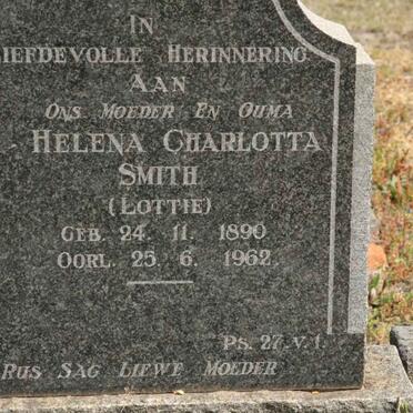 SMITH Helena Charlotta 1890-1962