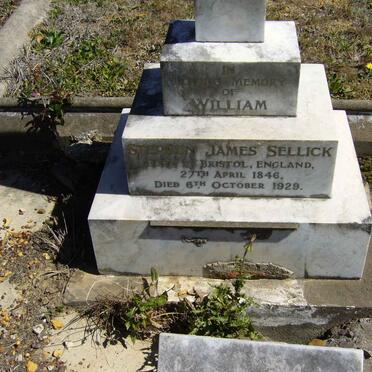 SELLICK William Stephen James 1846-1929 &amp; Sophia -1931 