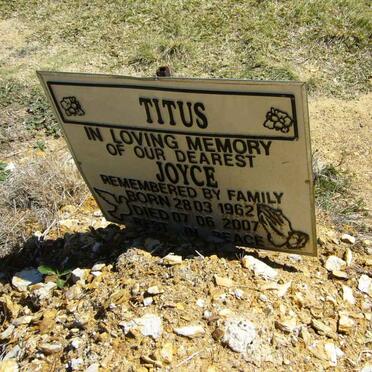 TITUS Joyce 1962-2007