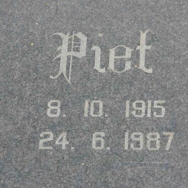 VERMAAK Piet 1915-1997 &amp; Annamari 1913-1986 