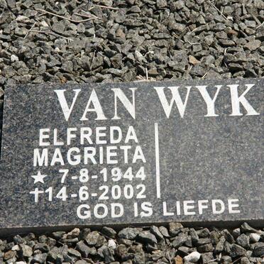 WYK Elfreda Magrita, van 1944-2002