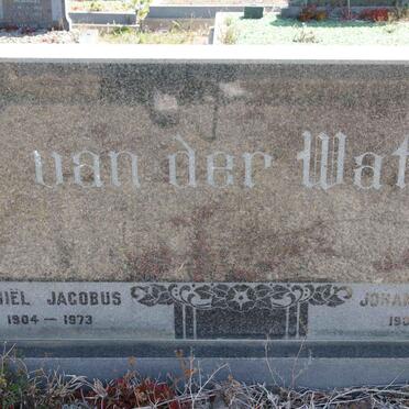 WATT Daniël Jacobus, van der  1904-1973 &amp; Johanna Martina 1906-1991