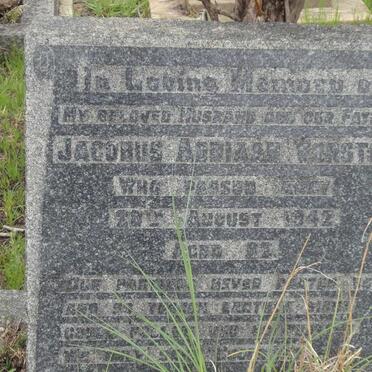 VORSTER Jacobus Adriaan -1942