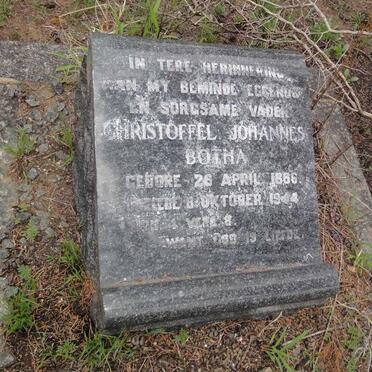 BOTHA Christoffel Johannes 1866-1944 :: BOTHA Levina 1907-1921