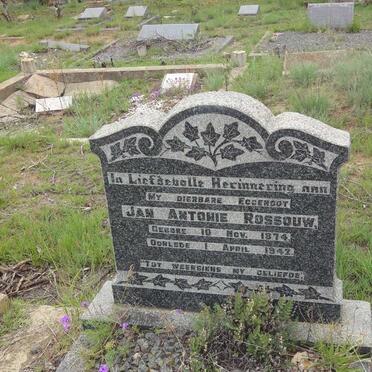 ROSSOUW Jan Antonie 1874-1942