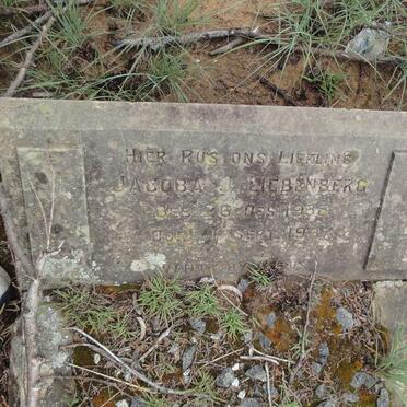 LIEBENBERG Jacoba J. 1935-1937