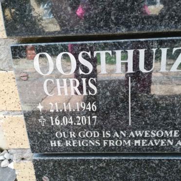 OOSTHUIZEN Chris 1946-2017