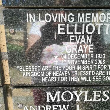 ELLIOTT Evan Graye 1933-2008