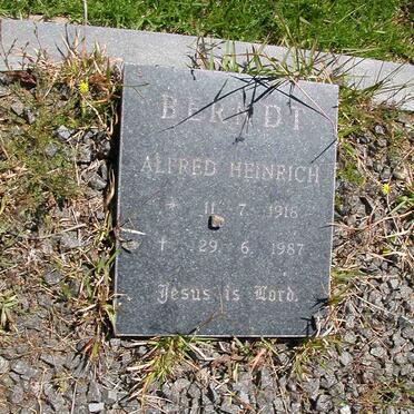 BERNDT Alfred  Heinrich 1918-1987