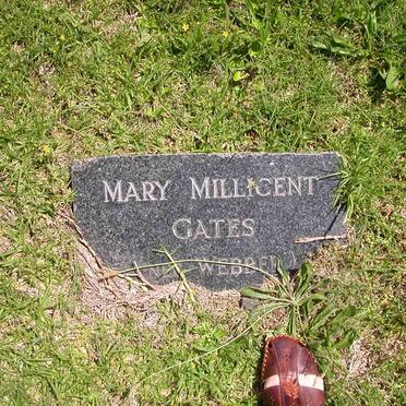 GATES Mary  Millicent nee WEBER