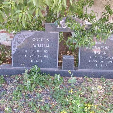 LOGAN Gordon William 1915-1983 &amp; Katharine Helen 1905-1995