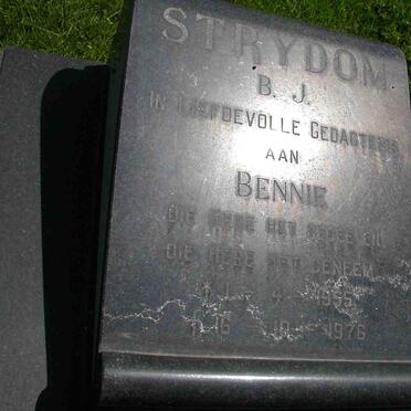 STRYDOM B. J. 1955-1976