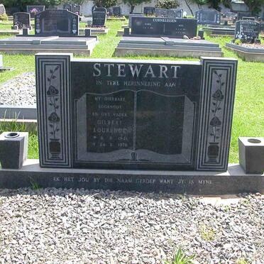 STEWART Gilbert Lourens 1941-1978