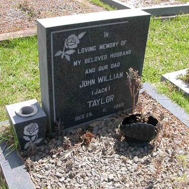 TAYLOR John William   -1969