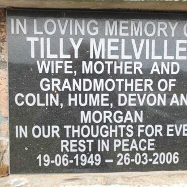 MELVILLE Tilly 1949-2006