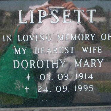 LIPSETT Dorothy Mary 1914-1995